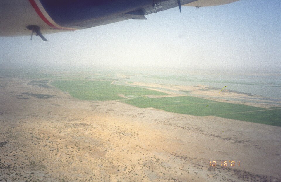 Landscape between Mopti and Timbuktu
